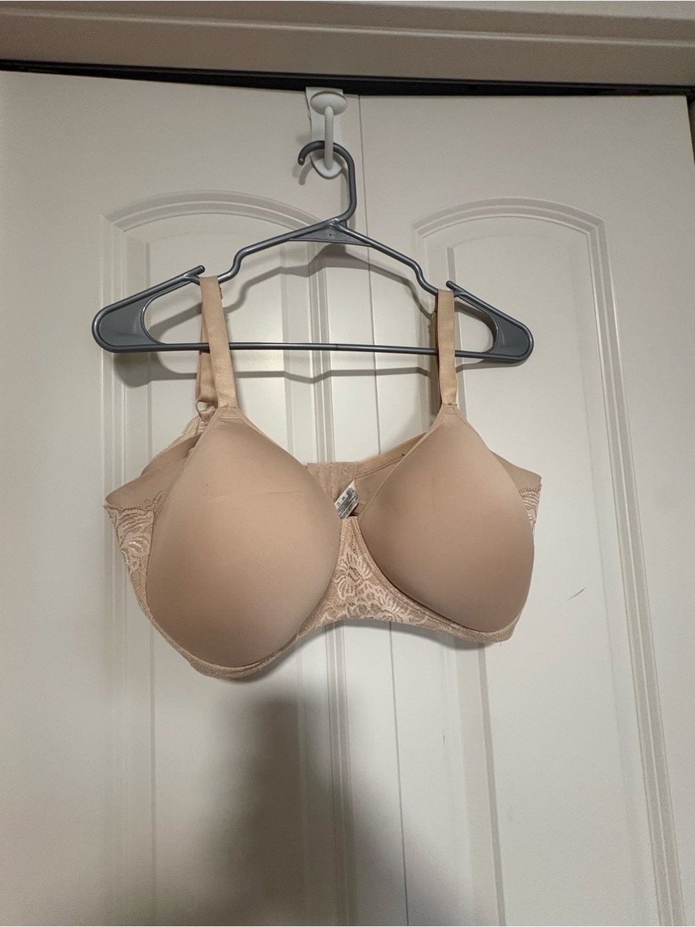 Wonderbra Nude Lace T-Shirt Bra - Beige